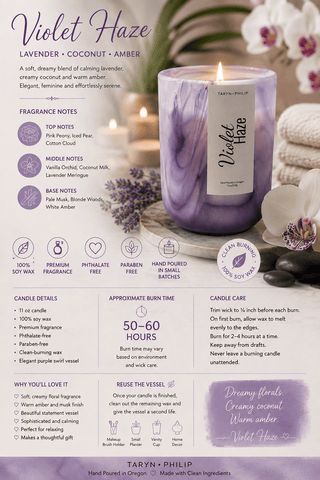 Violet Haze 11oz Candle