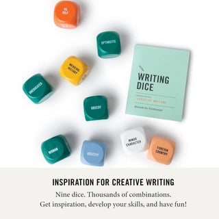Writing Dice by Two Tumbleweeds