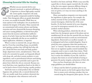 Union Square & Co. - Essential Oils Healing Deck: 52 Cards for Mind, Body, Spirit