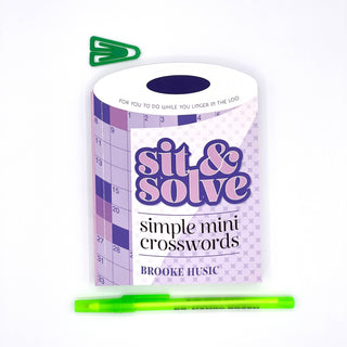 Union Square & Co. - Sit & Solve® Series Simple Mini Crosswords