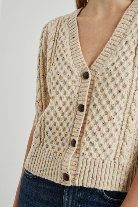 Rails Isla Cream Confetti Cardigan