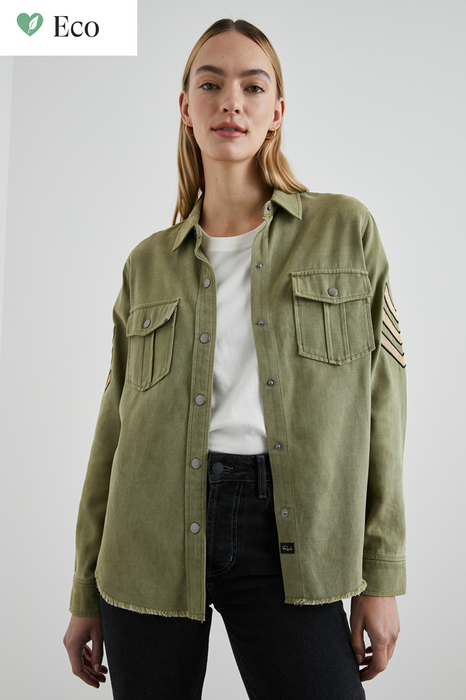 Rails Loren Army Shirt Jacket