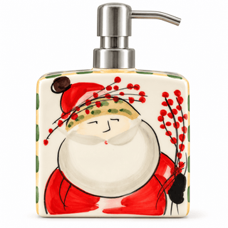 Vietri Old St. Nick Soap Dispenser