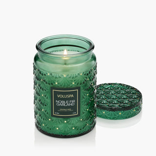 Noble Fir Garland 18oz Jar Candle