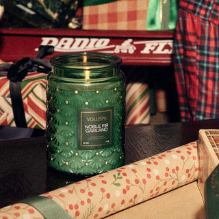 Noble Fir Garland 18oz Jar Candle
