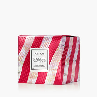 Voluspa Crushed Candy Cane Luxe Classic Candle 12oz