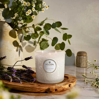 Voluspa Mountain Lavender & Chamomile Luxe Candle