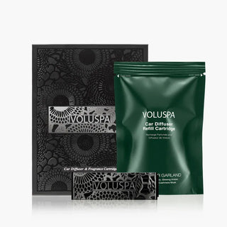 Noble Fir Garland Car Diffuser Starter Kit
