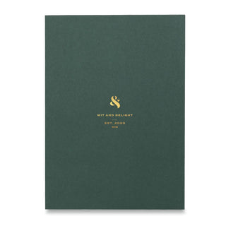 Wit & Delight - Green Note To Self Journal