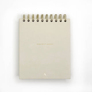 Wit & Delight - Cream Write it Down Desktop Notepad
