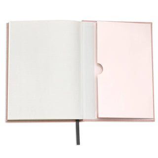 Wit & Delight - Pink Linen Note to Self Journal
