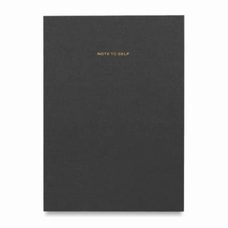 Wit & Delight - Black Note To Self Journal