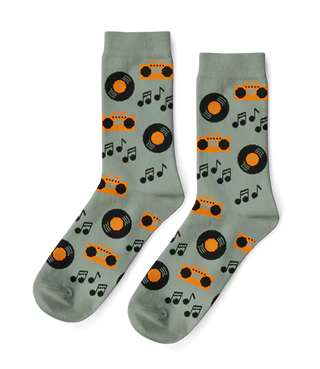 Yellow Owl Workshop Music Crew Socks