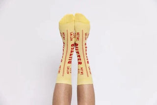 Yellow Owl Workshop Butter Crew Socks