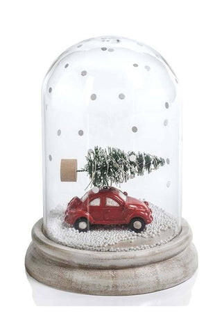 Snow globe - car with tree