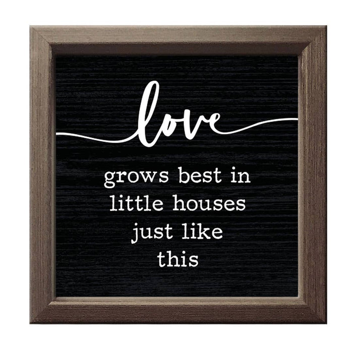 Love Grows Best | Wood Sign