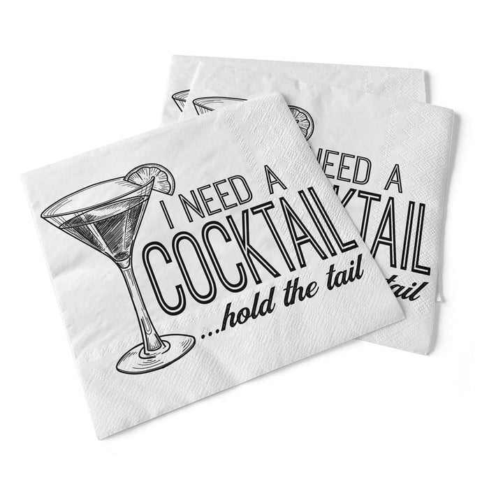 I Need A Cocktail | Beverage Napkins - Taryn x Philip Boutique