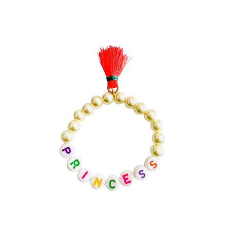Girls Pearl Princess Bracelet with Tassel - Taryn x Philip Boutique