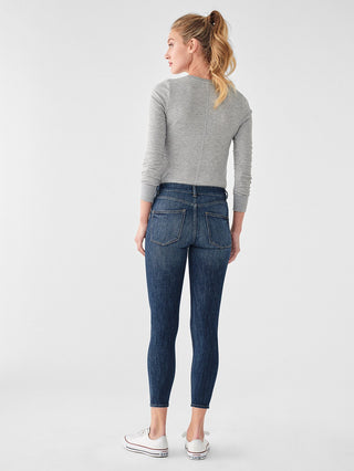 DL1961 Florence Cropped Mid Rise Skinny Jean in Trenton - Taryn x Philip Boutique