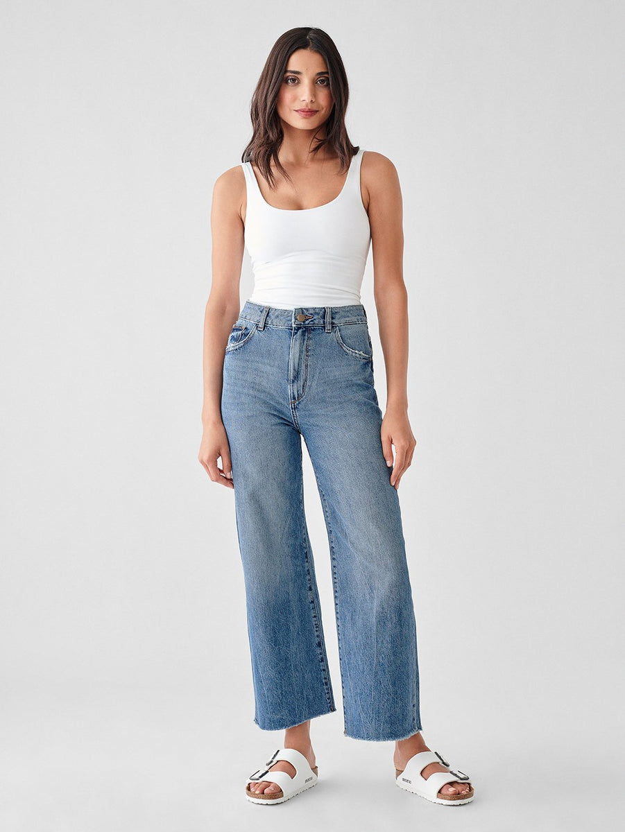 DL1961 Hepburn High Rise Wide Leg in Marley Taryn x Philip Boutique
