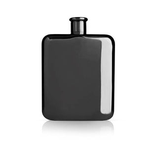 Warren: Gunmetal Black Flask (VISKI) - Taryn x Philip Boutique