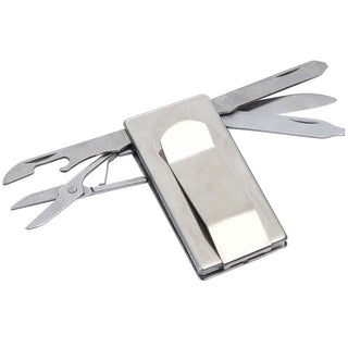6 Function Stainless Money Clip - Taryn x Philip Boutique