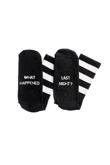 What Happened Last Night Socks