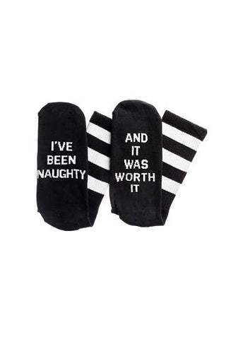 I've Been Naughty Socks - Taryn x Philip Boutique
