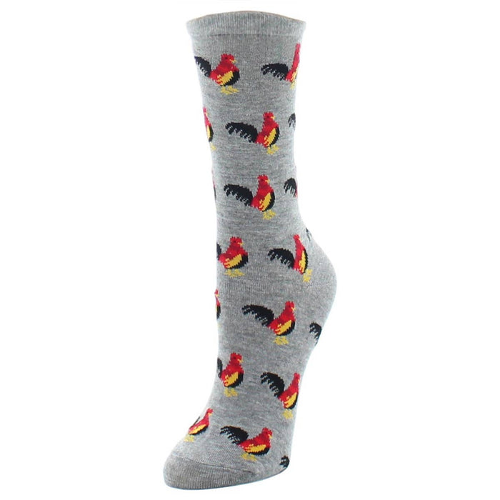 Rooster Crew Socks - Taryn x Philip Boutique