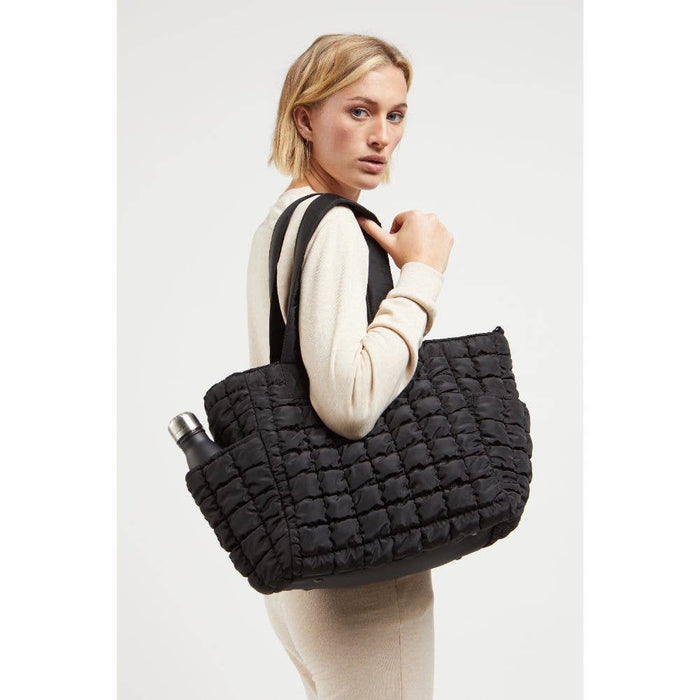 Dreamer - Quilted Nylon Tote
