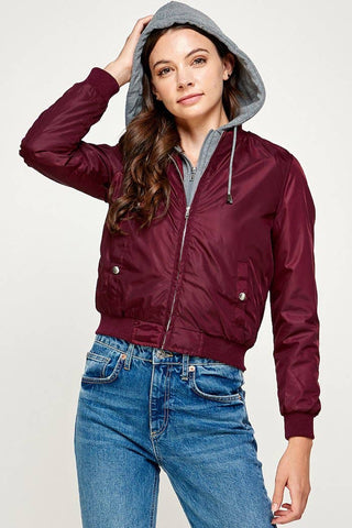 Hooded Bomber Jacket - Taryn x Philip Boutique