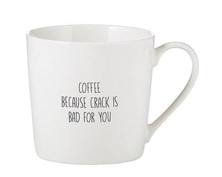 Santa Barbara Cafe Mug - Coffee Because - Taryn x Philip Boutique