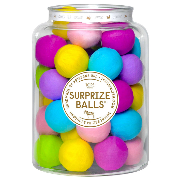 Mini Surprize Ball Tropical Filled Jar