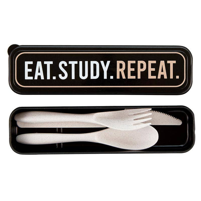 Cutlery Set - Eat.Study.Repeat - Taryn x Philip Boutique