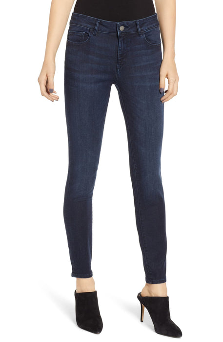 DL1961 Florence Ankle Mid Rise Skinny in Redmond