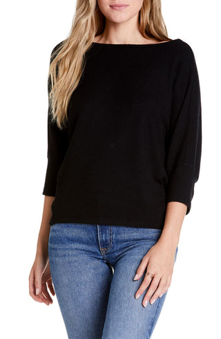 Michael Stars Madison Brushed Brielle Cocoon 3/4 Sleeve Top - Taryn x Philip Boutique