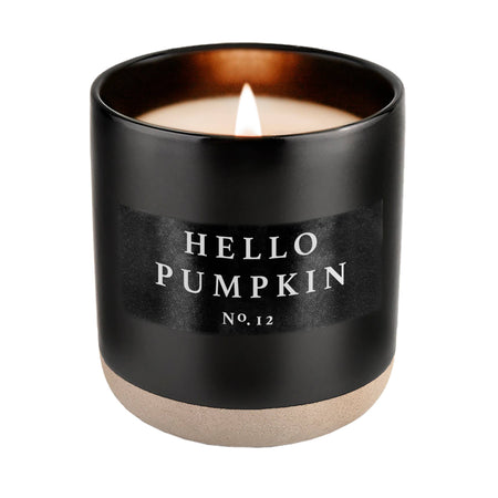 Hello Pumpkin 12 oz Soy Candle - Fall Home Decor & Gifts - Taryn x Philip Boutique