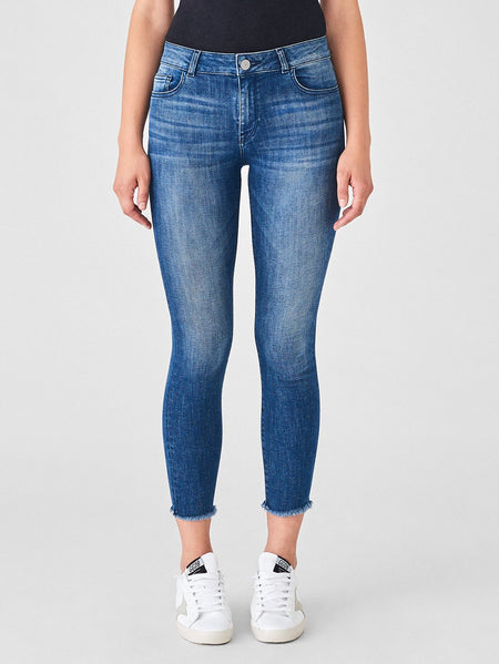 DL1961 Florence Crop Mid Rise Skinny in Stranded - Taryn x Philip Boutique