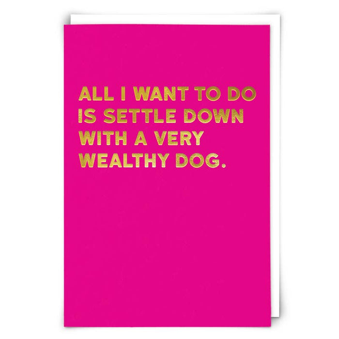 Wealthy Greeting Card - Taryn x Philip Boutique