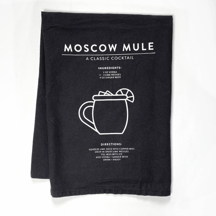 Moscow Mule Cocktail Kitchen & Bar Tea Towel