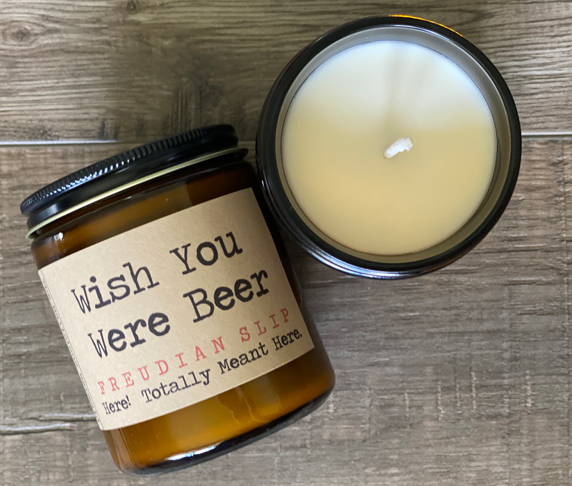Wish You Were Beer Candle - 4 oz - Taryn x Philip Boutique