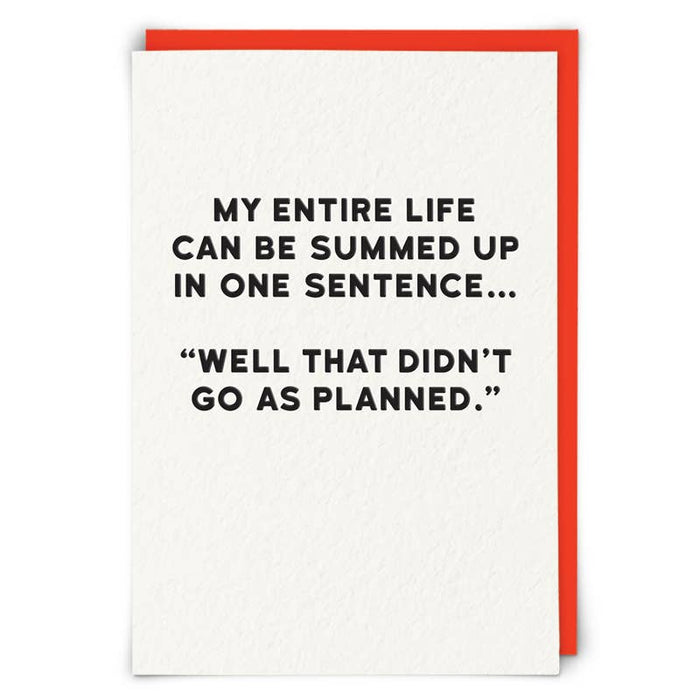 Planned Greetings Card - Taryn x Philip Boutique