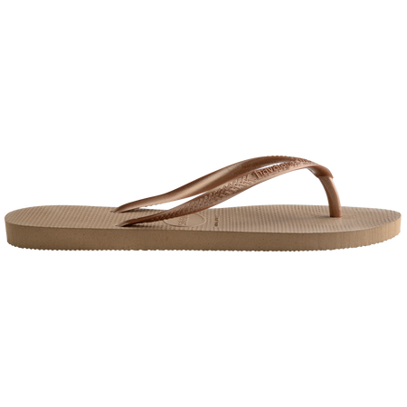 Havaianas Slim Flip Flops - Rose Gold