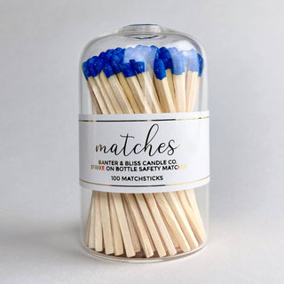 Modern Matchstick Bottle with Striker · 100 Long Safety - Taryn x Philip Boutique