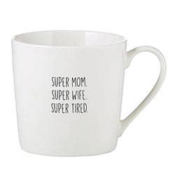 Cafe Mug-Super Mom/Wife/Tired - Taryn x Philip Boutique