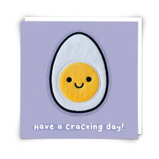 Ellie Egg Greetings Card with removable and reusable patch - Taryn x Philip Boutique