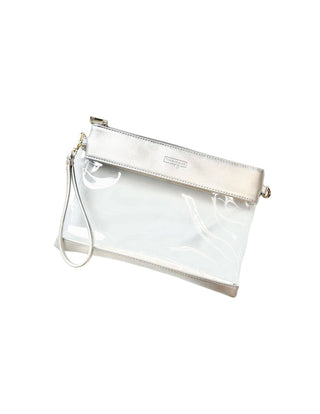 Clear Wristlet - Game Day Stadium Approved Bag - 4 colors - Taryn x Philip Boutique