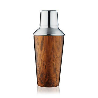 Wood Pattern Cocktail Shaker - Taryn x Philip Boutique