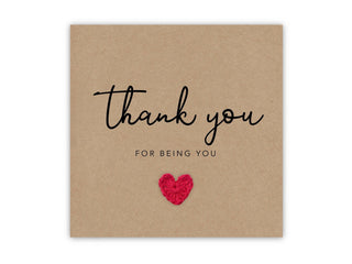 Best Friend Thank You Card, Thank You For Being You, For Bes - Taryn x Philip Boutique