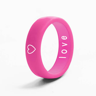 Flip Rings - Flip Reversible heart and love ring